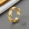 Real 925 Sterling Silver Rings For Women vintage zircon open round Engagement Rings Silver 925 Jewelry Anillos Mujer