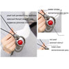Red White Pearl Ball Pendant Long Necklaces  Circles Simulated Women Black Chain Maxi Necklace  Jewelry   Gift