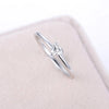 Rings For Women Little Heart Shaped Gold Color Wedding Engagement Dainty Ring Jewellry Zircon Romantic  Jewelry KBR014-M