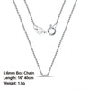 Rinntin 925 Sterling Silver Italian Handmade 1.2mm Chopin Chain Necklace for Women  Simple Basic Neck Chain Jewelry SC53
