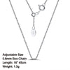 Rinntin 925 Sterling Silver Italian Handmade 1.2mm Chopin Chain Necklace for Women  Simple Basic Neck Chain Jewelry SC53