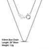 Rinntin 925 Sterling Silver Italian Handmade 1.2mm Chopin Chain Necklace for Women  Simple Basic Neck Chain Jewelry SC53