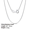 Rinntin 925 Sterling Silver Italian Handmade 1.2mm Chopin Chain Necklace for Women  Simple Basic Neck Chain Jewelry SC53
