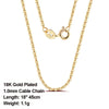 Rinntin 925 Sterling Silver Italian Handmade 1.2mm Chopin Chain Necklace for Women  Simple Basic Neck Chain Jewelry SC53