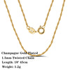 Rinntin 925 Sterling Silver Italian Handmade 1.2mm Chopin Chain Necklace for Women  Simple Basic Neck Chain Jewelry SC53