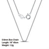 Rinntin 925 Sterling Silver Italian Handmade 1.2mm Chopin Chain Necklace for Women  Simple Basic Neck Chain Jewelry SC53