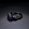 Retro Punk Skull Gothic Ring For Women Men Halloween Goth Black Gold Color Rings Accession Jewelry - Image 4