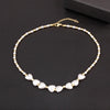 Round/Heart/Waterdrop Shape Pearl Beads Chain Necklace For Women Female Jewelry Accessories Gifts - Image 3