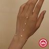 Silver Flower CZ Sparking Zircon Bracelets For Women Minimalism Hand Chain Bracelets Jewelry Party Gift - Image 28