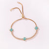 Adjustable Colorful Clover Zircon Bracelet Charm Tennis Charm Cute Sweet Shining Crystal Jewelry Gift - Image 8
