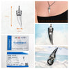 Wolf Tooth Hexagon-shape Maze Pendant Summer Jewelry Vintage Silver Gift For Women Men - Image 3