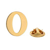 Quality Brass Initial A to Z 26 Letters Pin English Symbol Design Men's Suit Collar Lapel Brooch Pin - Image 24