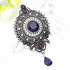 Sunspicems Retro Gold Color Vinage Brooch Full Gray Rhinestone Turkish Dsign Circular Badge Ethnic Party Jewelry Gift - Image 7