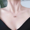 Classic Stainless Steel Roman Digital Wafer Pendant Necklace for Women Charm Geometry Round Shell Choker Chains Jewelry Gifts - Image 11