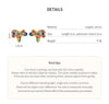 Gold Plated Full Zircon Horse Stud Earrings for Women Cute Colorful Animal Zodiac Ear Studs Dedicate Jewelry Gifts K1 - Image 6