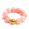 Acrylic Square Beads Chain Necklace Bracelet Bangle Stainless Steel Handmade Jewelry Green Khaki Pink Amber - Image 29