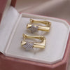 Ball-Detail Stud Earrings with Multiple Color and Finish Options - Image 9