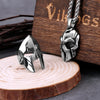 Stainless Steel Spartan Soldier Helmet Ring Mens Ancient Domineering Biker Classic Courage Retro High Party Jewelry Gift - Image 3