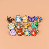 Cute Anime Monster Enamel Pin Cool Duck Turte Brooch Pines Lapel Pins Badge on Backpack Costume Accessories Jewelry Friends Gift - Image 5