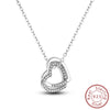Necklace Silver Butterfly Love Heart Bear Classic Simple Adjustable Necklace For Women Girl Jewelry Gifts - Image 36