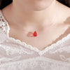Silver Zircon Crystal Pearl Pendant Choker Necklace Fishing Line Jewelry For Fshion Women - Image 5