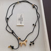 Horse Pendant Necklace with Multicolor Beads and Adjustable Rope Chain - Image 7
