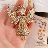 Fancy Enamel Little Angel Girl Brooch for Women Jewelry for Gown Gift Cute Pin - Image 4