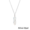 1Pc Hexagonal Cylindrical Crystal Necklace Wire Wrap Stone Pendant Stone Amethyst Necklace Valentine's Day Gift - Image 14