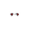 European Silver Zodiac Earrings Blue, Red, Pink, and White Earrings Suitable for Women's Jewelry - Image 9