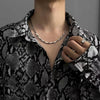 2/3mm Wide 50/55/60cm Length Stainless Steel Bamboo Chain Necklace Gold Color Men Women Hanging Jewelry - Image 6