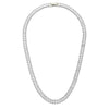 Christmas Jewelry Gift For Ladies Square Tennis Chain Choker Necklace Green Pink White Black Crystal Necklace - Image 11