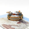 12Pcs Bohemia Nepal Woven Friendship Bracelets Adjustable String Friendship Bracelets with a Sliding Knot Closure for Women Girl - Image 4