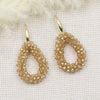 Small Earrings National Flag Colors Water Drop Earrings for Women Handmade Beads Crystal Earrings Gift Jewelry - Image 34