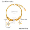 316L Stainless Steel Heart Charm Bracelet with Crystal Accents - Image 11