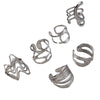 316L Stainless Steel Rings for Women Silver Color Classic Rings Wedding Couple Rings Party Jewelry Accessories - Image 6