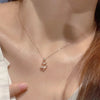 Full Rhinestone Christmas Tree Snowflake Pendant Necklace For Women Zircon Star Sweater Collarbone Chain Jewelry - Image 6