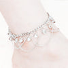 Boho Ethnic Bells Tassel Bracelet Anklet Summer Beach Party Vintage Carved Flower Foot Chains Bohemian Jewelry Accessories - Image 8