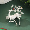 Magnetic Brooch Charm Enamel Jewelry Christmas Tree Santa Claus Reindeer Snowman Snowflake Brooches for Women Friend - Image 7