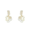 High Class Imitation Shell White Flower Petal Pendant Earrings For Women‘s Design Jewelry Accessories in - Image 6