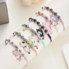 Cartoon Enamel Animal Cat Flower Bracelet for Women Men Charm Pet Pendant Strap Rope Bracelets Handmade Friendship Jewelry - Image 4