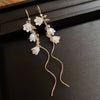 Lily Of The Valley Leaf Water Drop Resin Dangle Earrings Women Partysu Earring Hook Vintage Cheongsam Jewelr K - Image 14