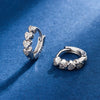 1Pair Crystal Heart Tragus Hoop Earring For Women Girls Huggie Earring For Cartilage Helix Piercing Jewelry Lobe Hoops - Image 26