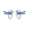 Silver Butterfly Fluttering Insect Earrings Jewelry Drop Earrings Jewelry Party Anniversary Gifts - Image 42