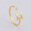 Stainless Steel Zodiac Rings 12 Constellations Open Ring for Women Aries Leo Virgo Gemini Libra Pisces Scorpio Birthday Gifts - Image 27