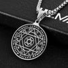 Rune Compass Necklace for Men Vintage Pendant Amulet Party Jewelry Gift - Image 10