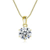 JoyceJelly Pendant Necklace For Women Royal Blue Color Silver Wedding Jewelry - Image 28
