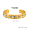Round Circular Open Knot Cuff Bangle Bracelets For Women Elegant GoldColor Jewelry Noeud Armband Pulseiras - Image 17