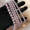 Pearl Bead Necklace in 6 mm 8 mm or 10 mm Sizes - Image 6