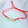 Stainless Steel Mountain Charms Cord Bracelets for Women Men Adjustable Rope Knot Bracelet Jewelry Couple Gift - Image 2