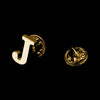 Quality Brass Initial A to Z 26 Letters Pin Golden Color English Symbol Design Men's Suit Collar Lapel Brooch Pin - Image 15